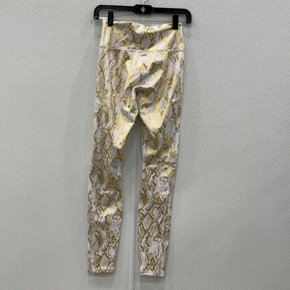 Fabletics NWT Womens Gold White Workout Leggings … - image 5