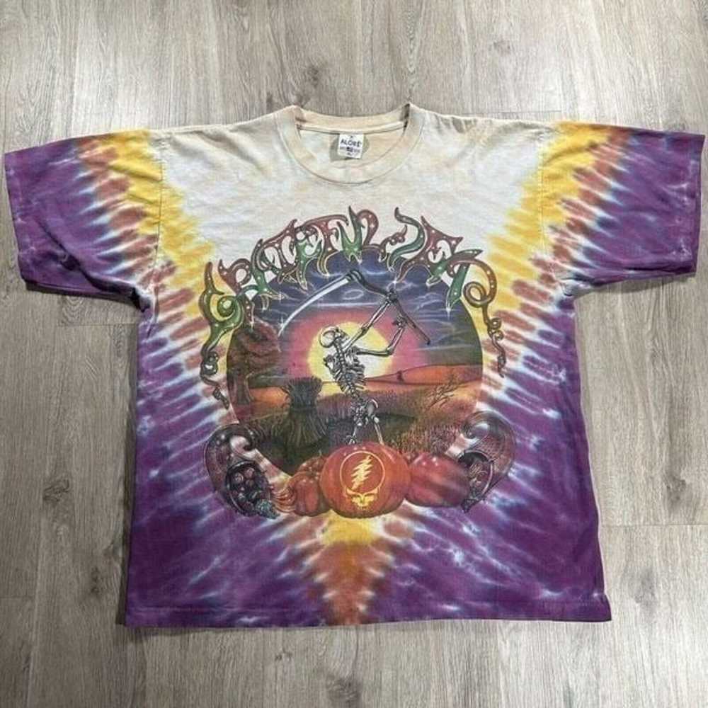 Vintage Alore 1994 Grateful Dead T-Shirt Men XL S… - image 8