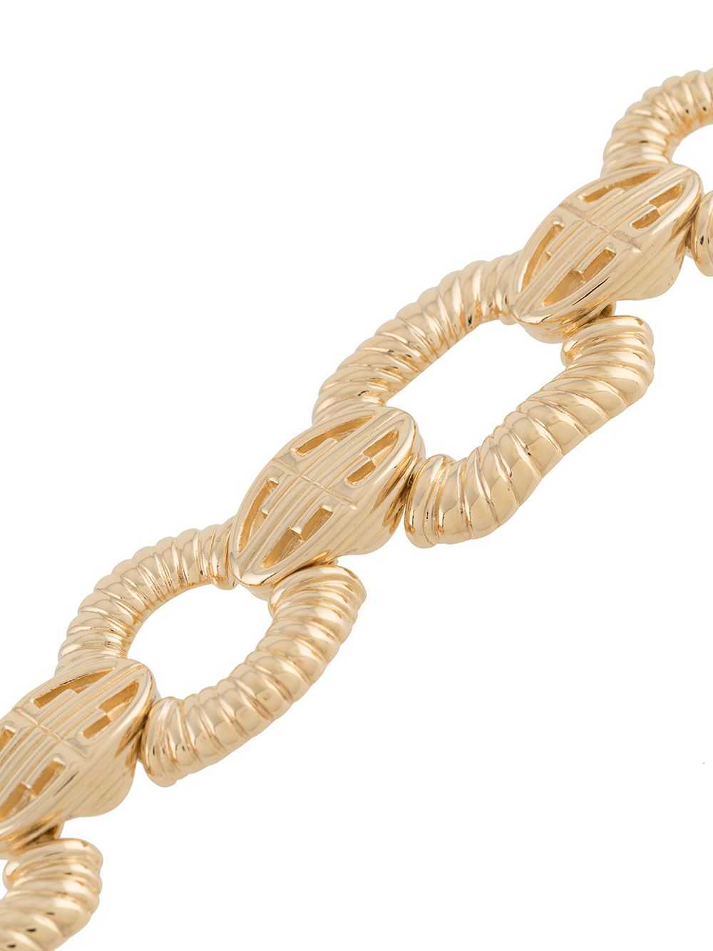 Givenchy Pre-Owned 1980s chain-link bracelet - Go… - image 3