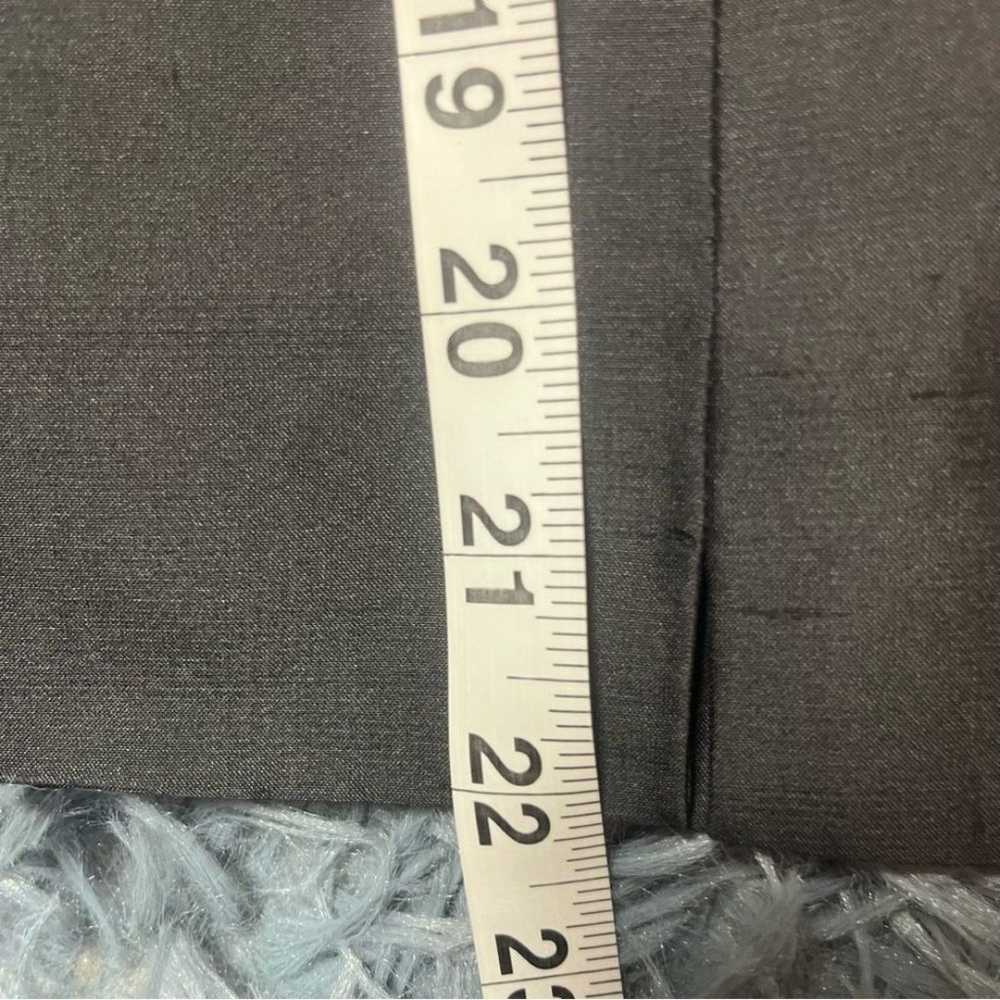 Nina McLemore Size 6 Silk Dupioni Tank Top Shirt … - image 4