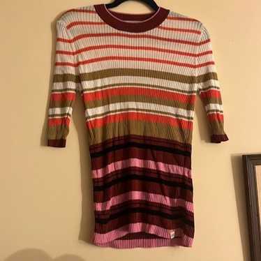 Scotch and Soda ribbed striped sweater size Large - image 1