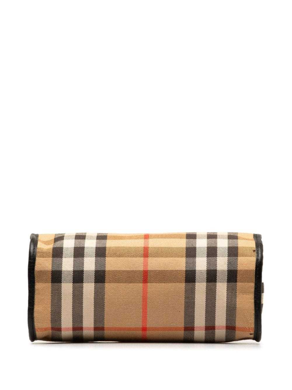 Burberry Pre-Owned Haymarket Check golf clutch ba… - image 2