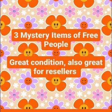 3 piece mystery bundle Free People items - image 1
