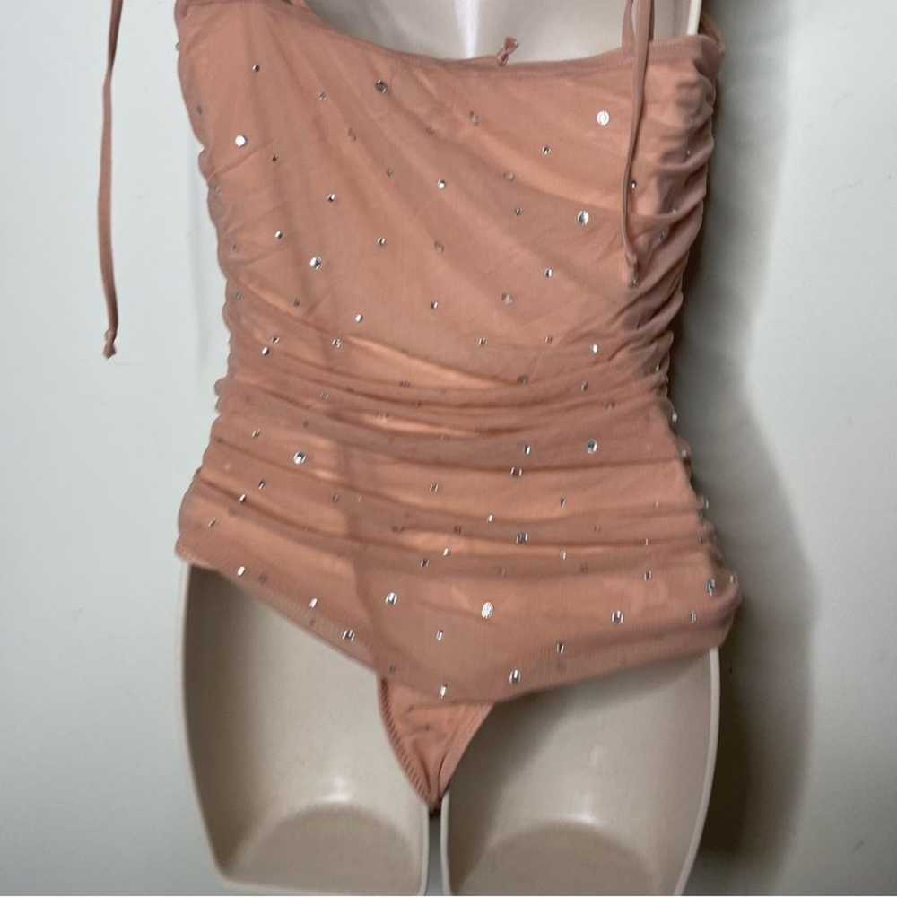 NBD Revolve Kerr Embellished Rhinestone Studded T… - image 7