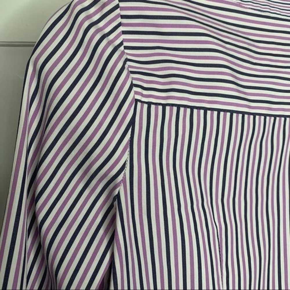Milly Michelle Stripe Bell Sleeve Blouse - image 11