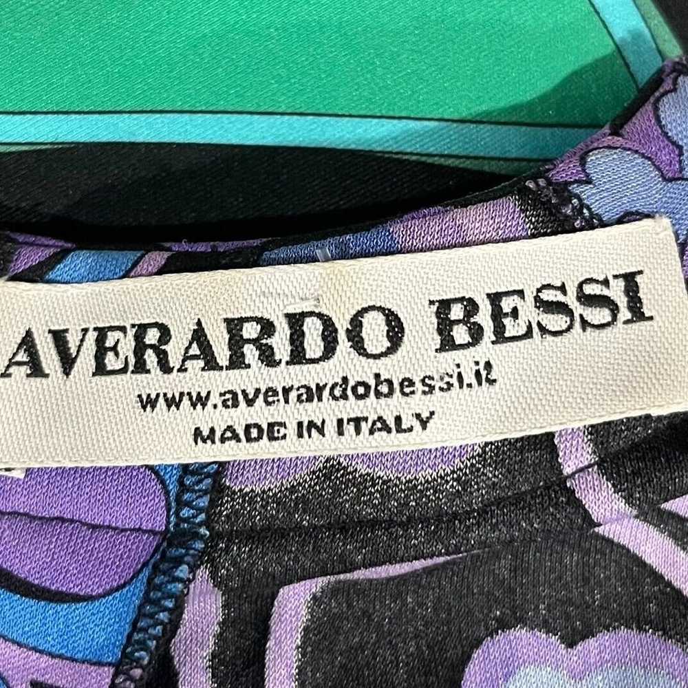 AVERARDO BESSI 100% Silk Blouse Size M - image 4