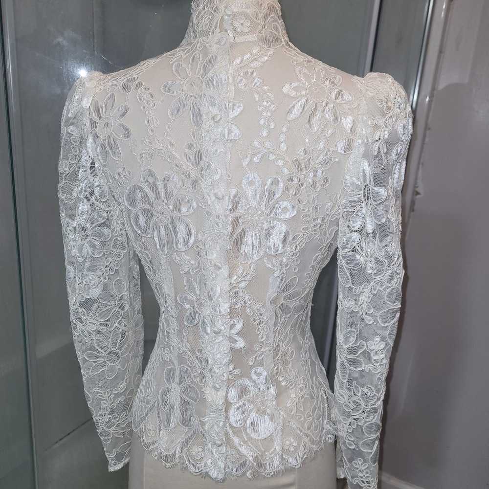 Lace Victorian style top - image 2