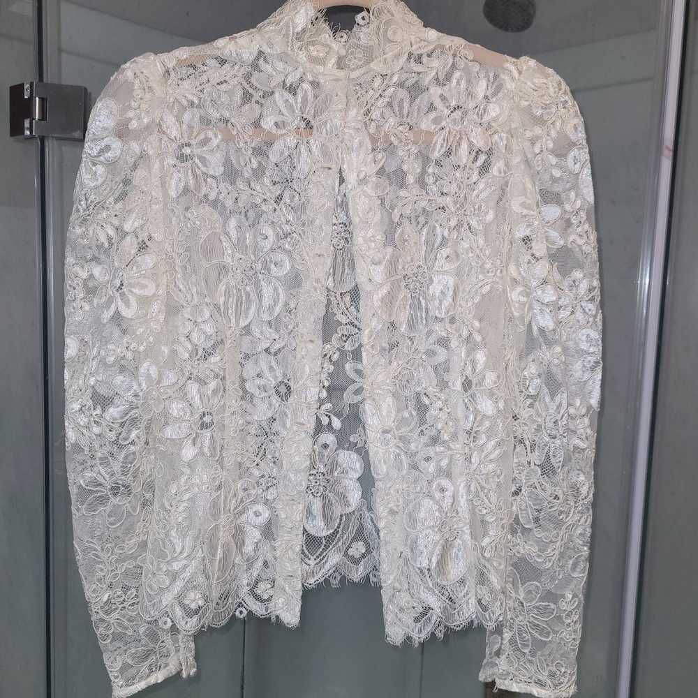 Lace Victorian style top - image 4