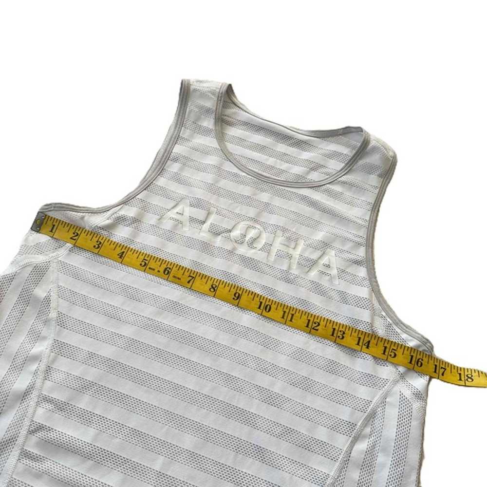 RARE Lululemon Aloha Stripe Limited Edition White… - image 4