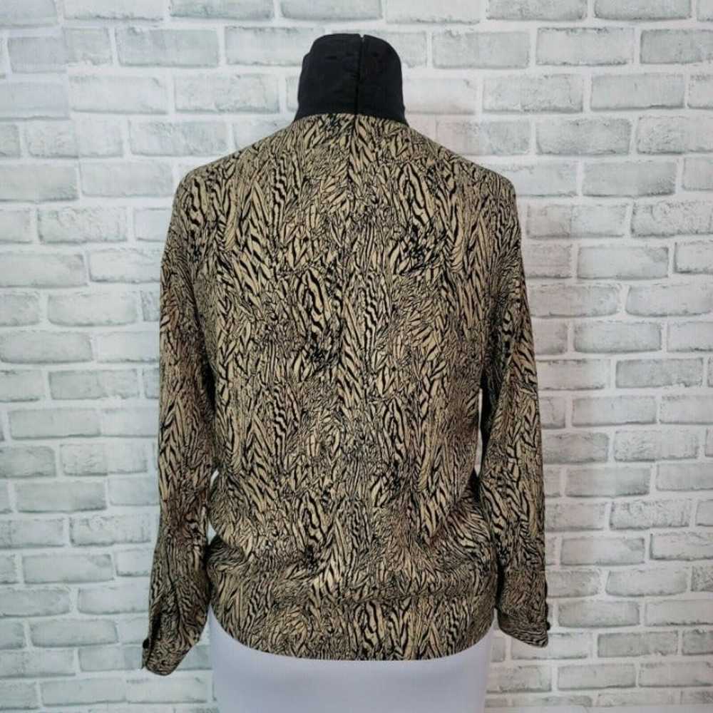 Vintage Genny by Gianni Versace Womens Gold Black… - image 5