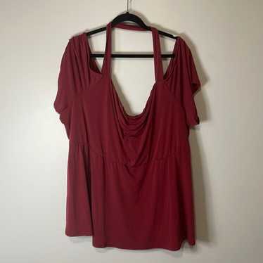 Womens Strappy Blouse