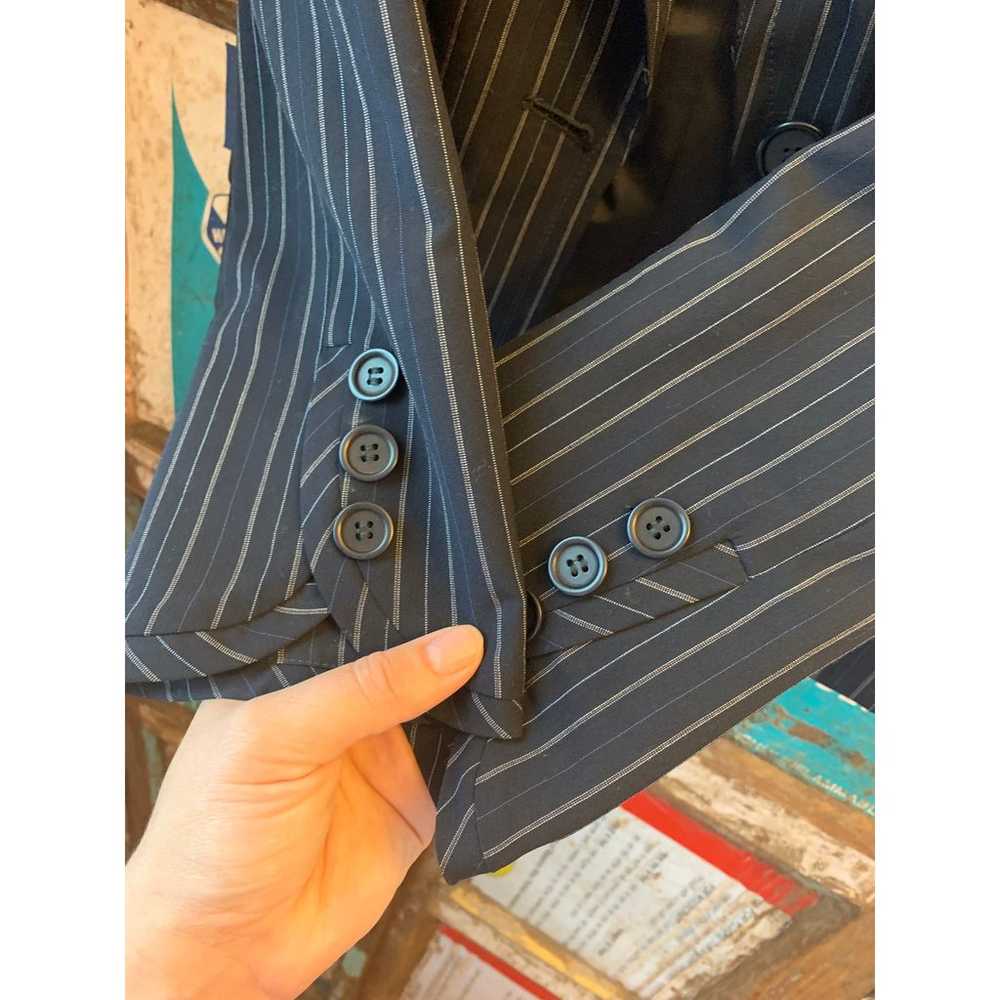 Trina Turk black pinstripe blazer - image 4