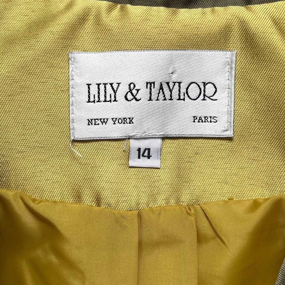 Lily & Taylor Women's Vintage Gold Taffeta Formal… - image 7