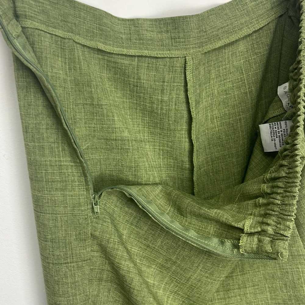 Sag Harbor's woman's green  jacket-pant dress sui… - image 10