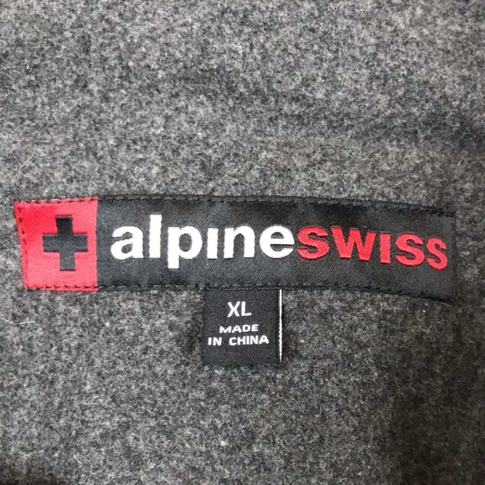 Alpine Swiss Women’s Gray Wool Blend Detachable F… - image 10