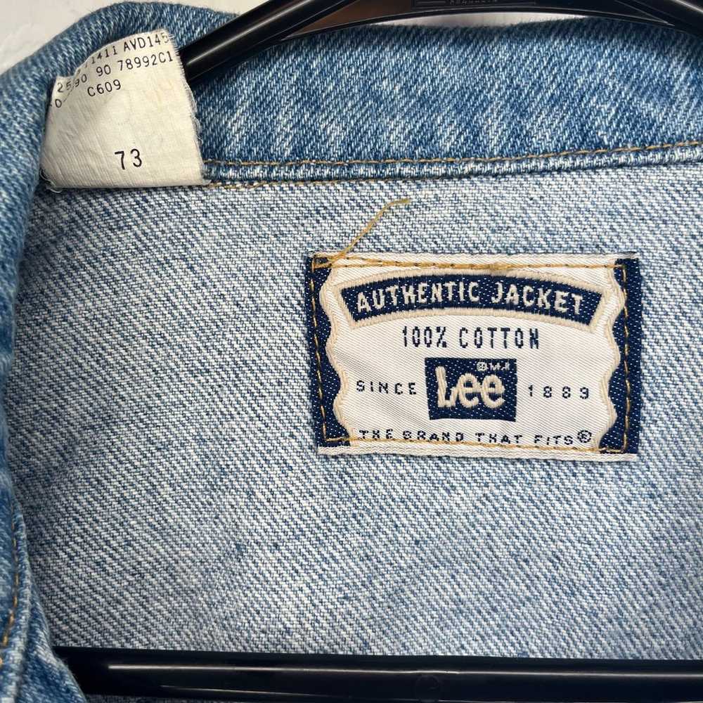 Vintage Lee Denim Jacket - image 4