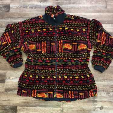 Vintage Columbia Sportswear Aztec Southwestern Pr… - image 1
