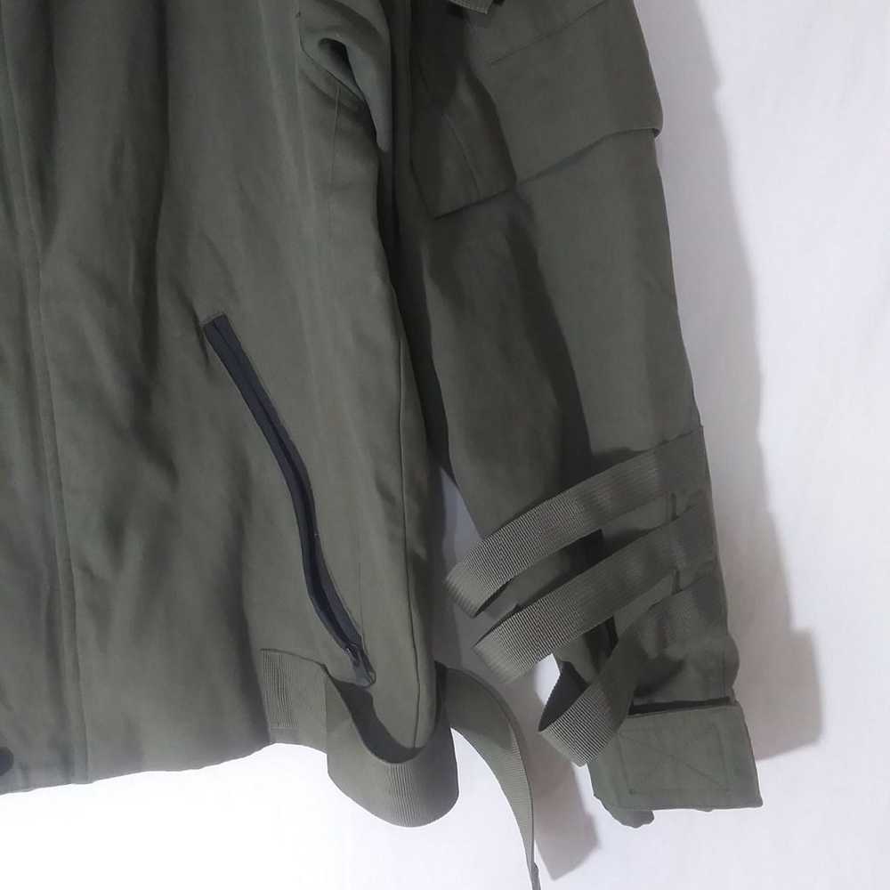 Womens Green UNY Military Jacket XL - image 4