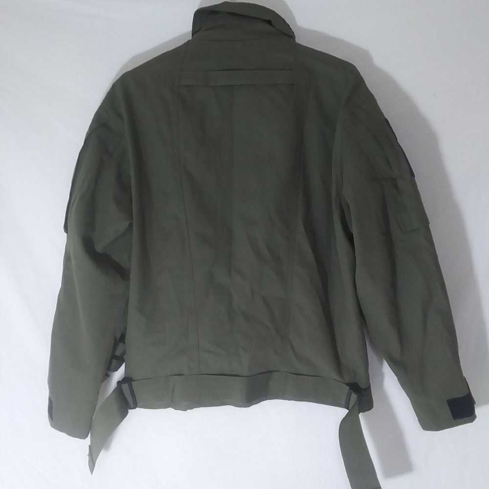 Womens Green UNY Military Jacket XL - image 5