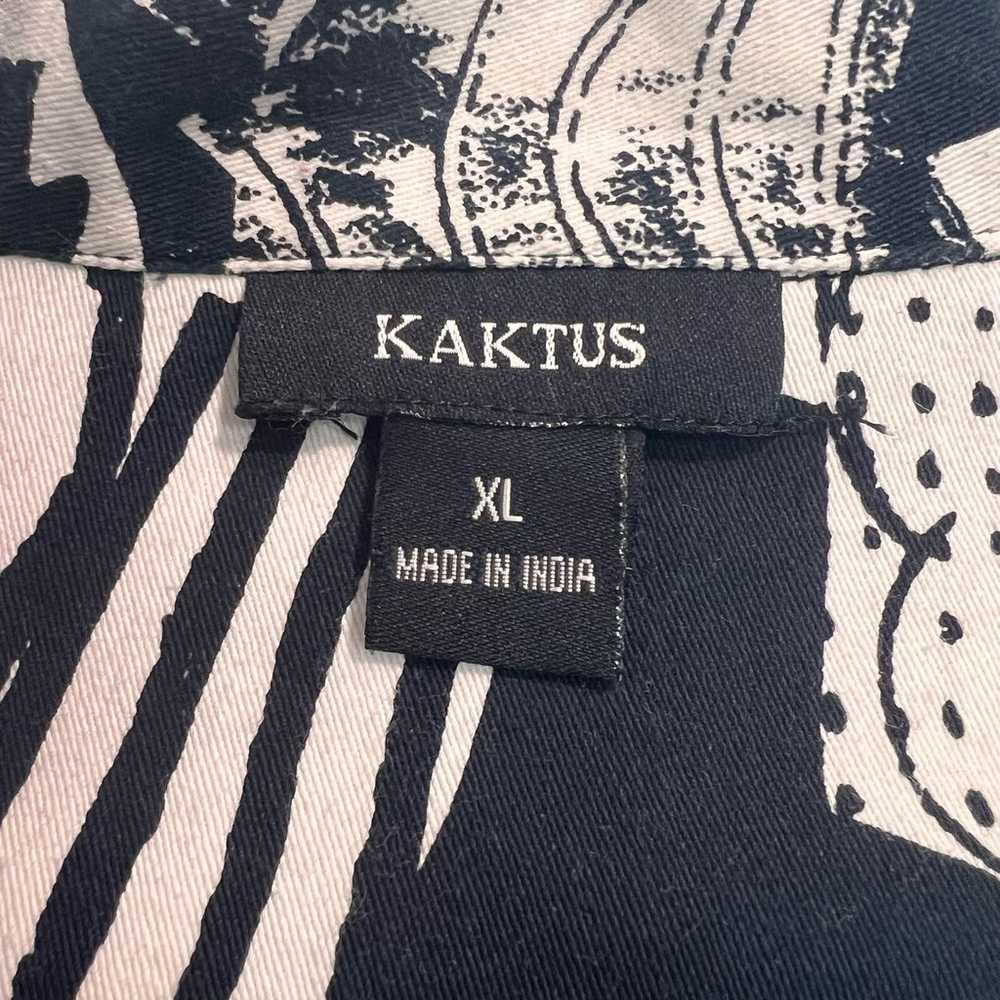 Vintage 90s Kaktus Black and White Picasso Inspir… - image 4