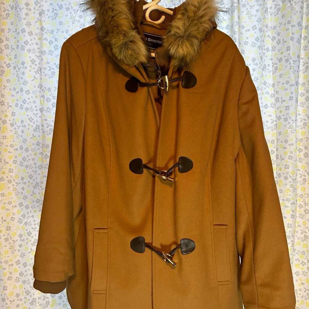 George Simoton hooded coat - image 1