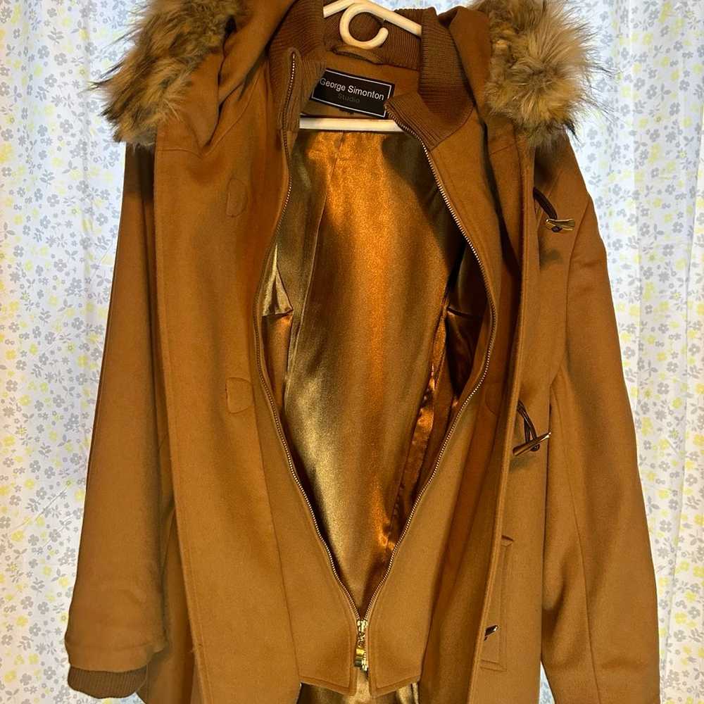 George Simoton hooded coat - image 2