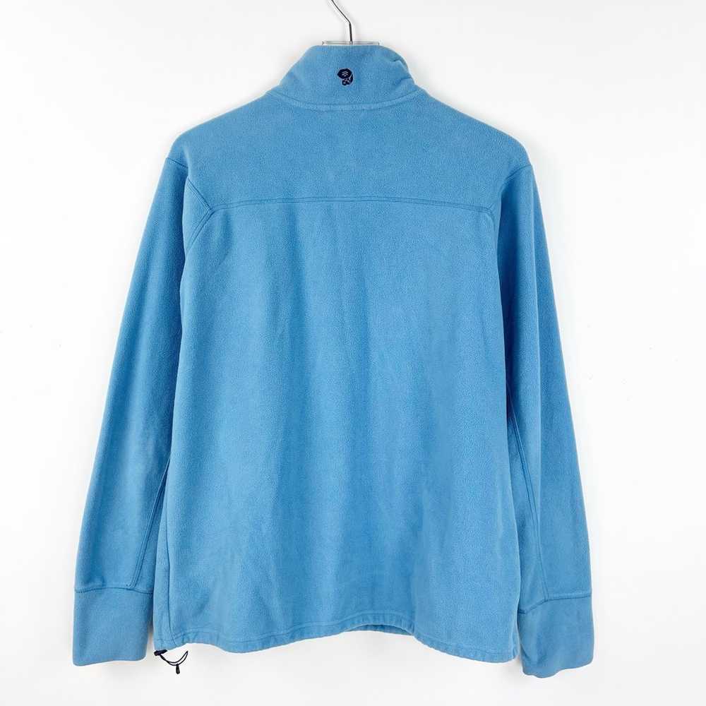Mountain Hardwear Blue Full Zip Fleece Long Sleev… - image 4