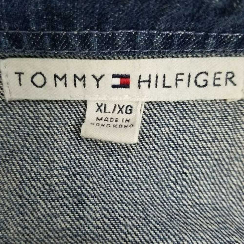 Tommy Hilfiger Moto Style Asymmetrical Full Zip D… - image 9