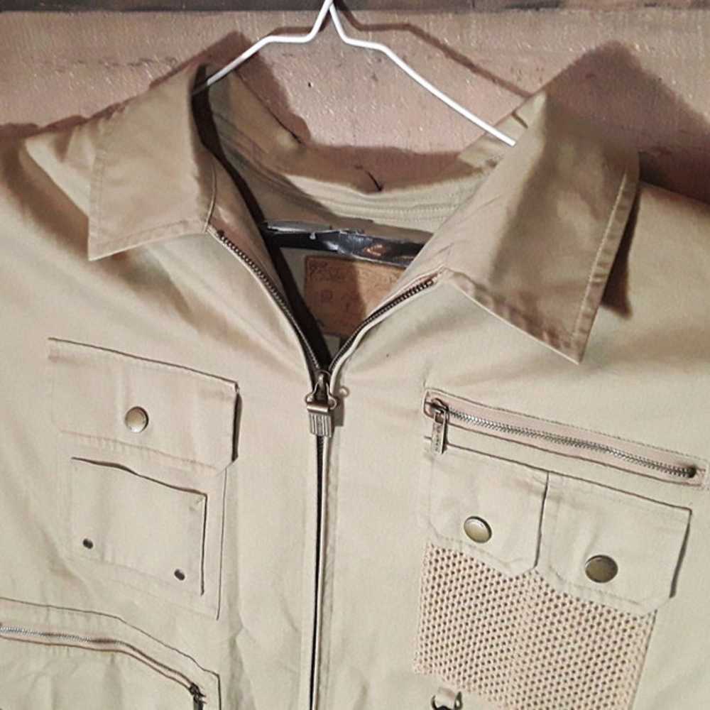 Vtg Ralph Lauren Khaki Jacket Safari Outfitters B… - image 4