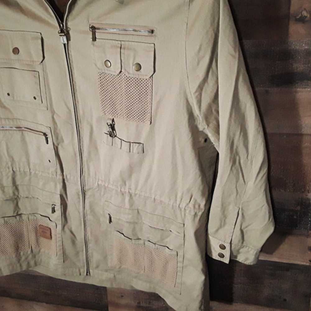 Vtg Ralph Lauren Khaki Jacket Safari Outfitters B… - image 5
