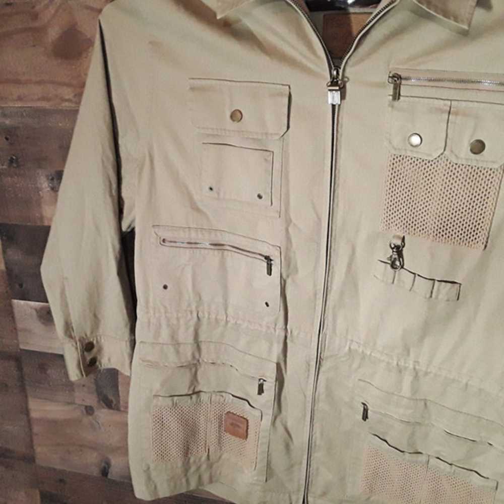 Vtg Ralph Lauren Khaki Jacket Safari Outfitters B… - image 6