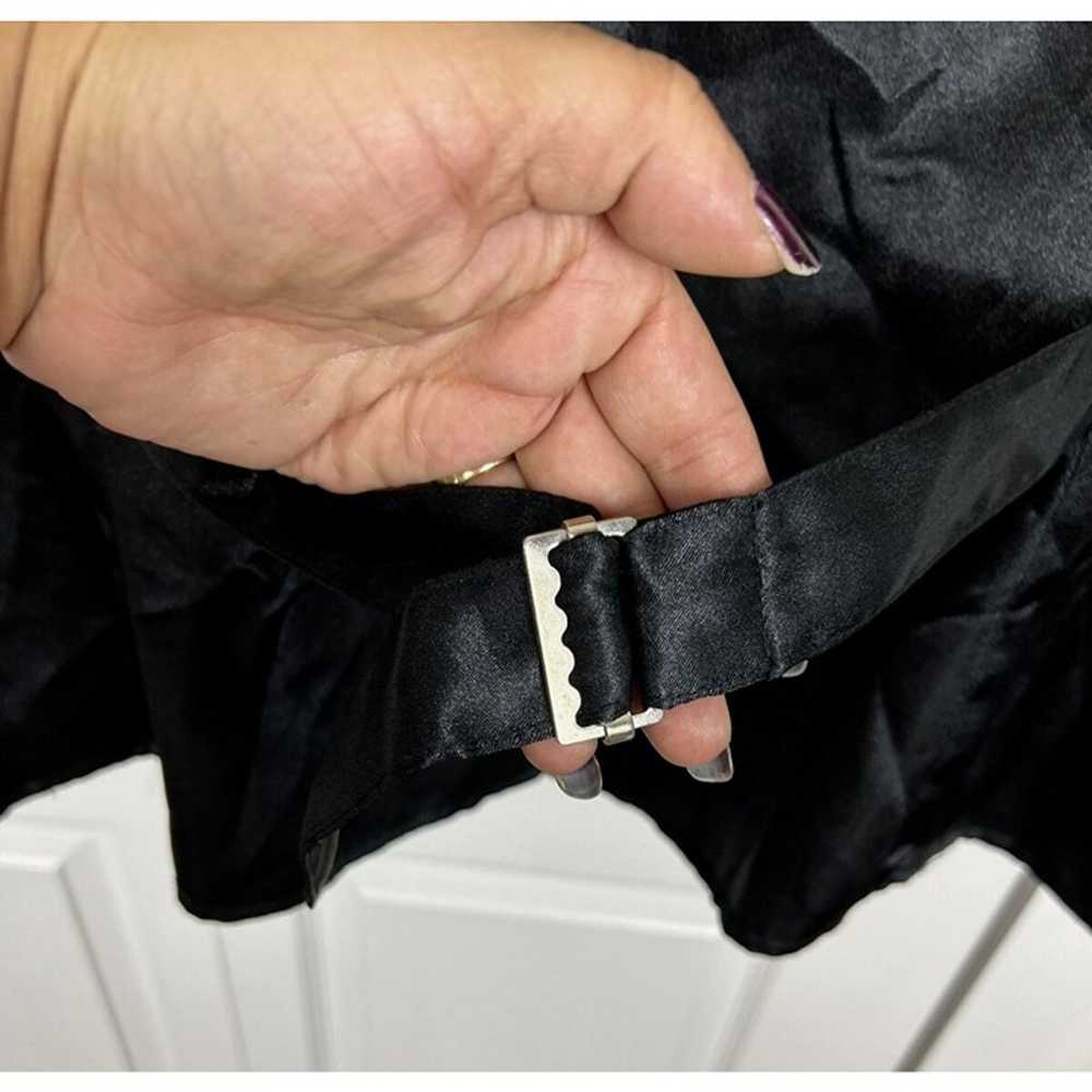 Lane Bryant VENEZIA Genuine Leather Black Zip Up … - image 8