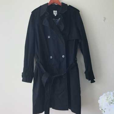 Gap Black Trench Coat XXL - image 1