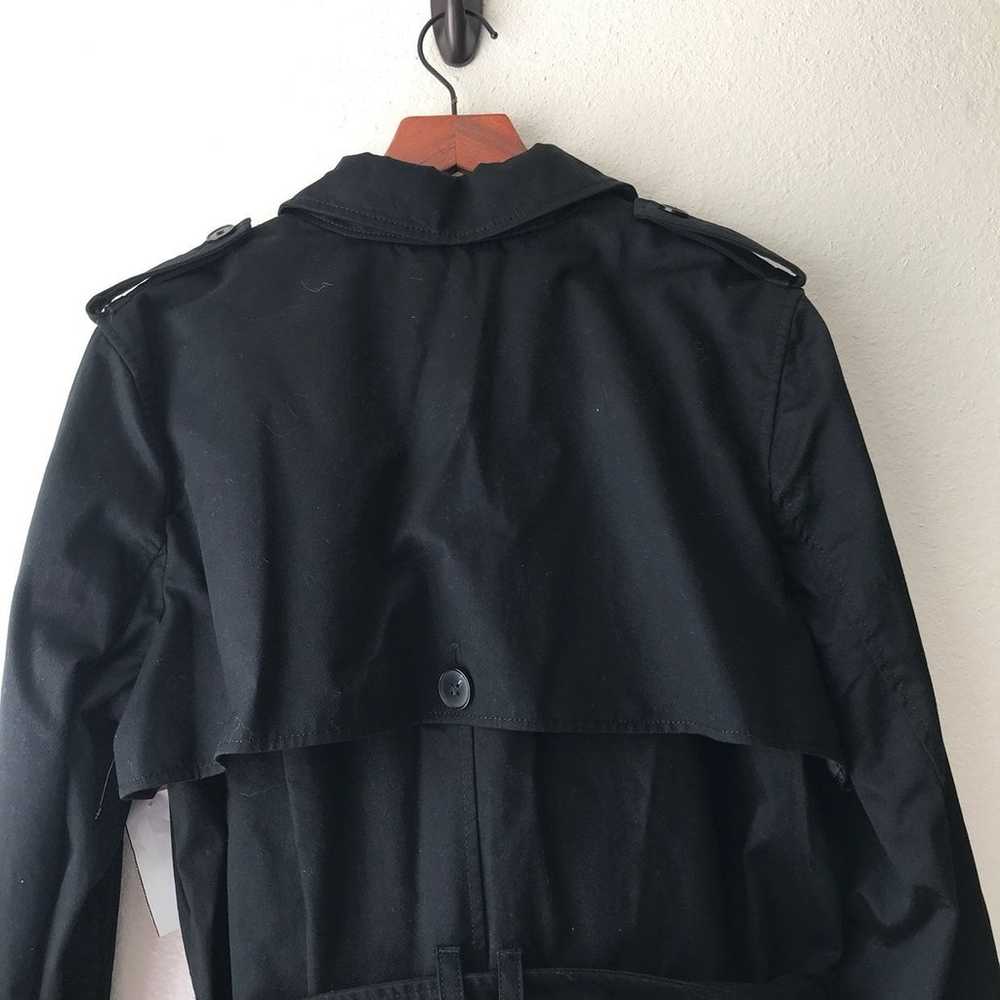 Gap Black Trench Coat XXL - image 5