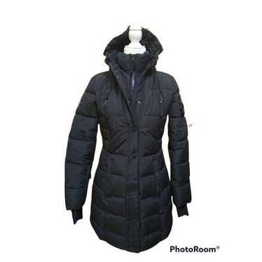 Women's Nautica Black Quilted Puffer Coat Size XS - image 1