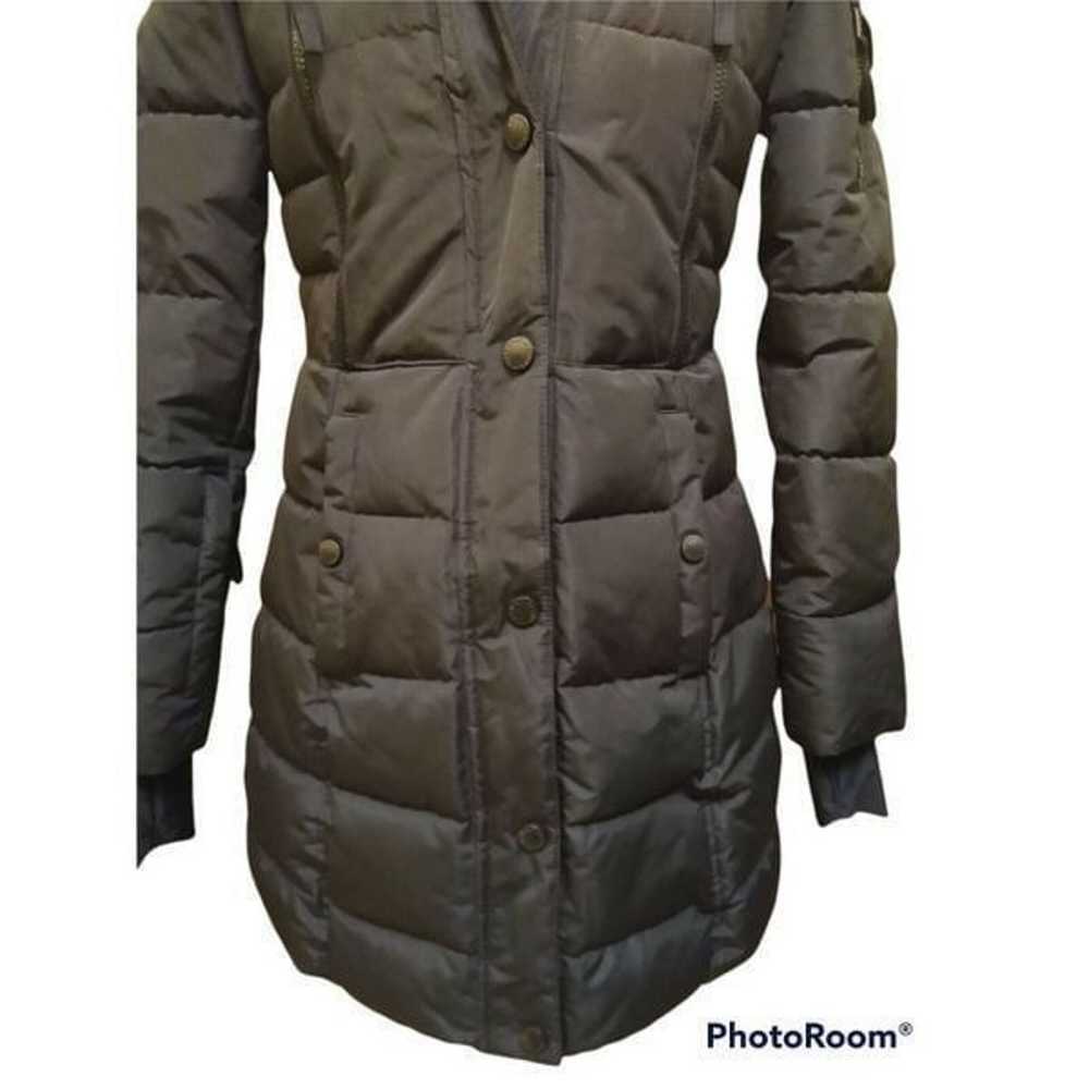 Women's Nautica Black Quilted Puffer Coat Size XS - image 4