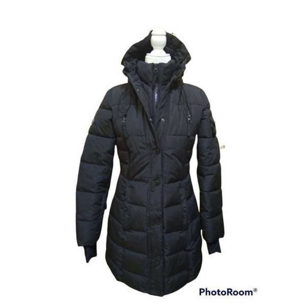 Women's Nautica Black Quilted Puffer Coat Size XS - image 7