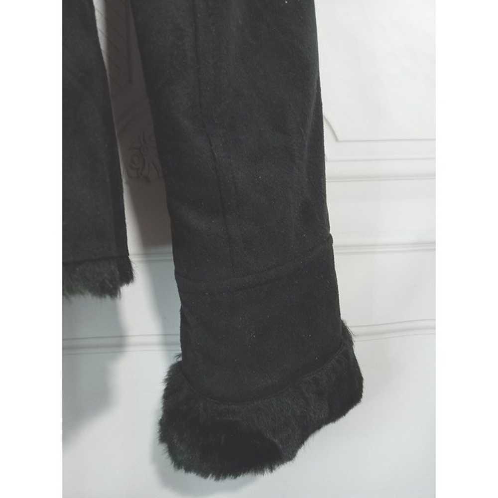 NWOT Guess Faux Suede Leather W/ Faux Fur Lining … - image 5