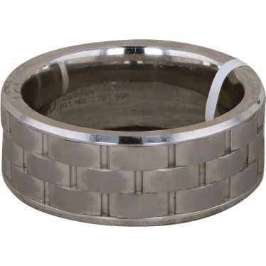Men's Carbide Tungsten Art Carved 9mm Band