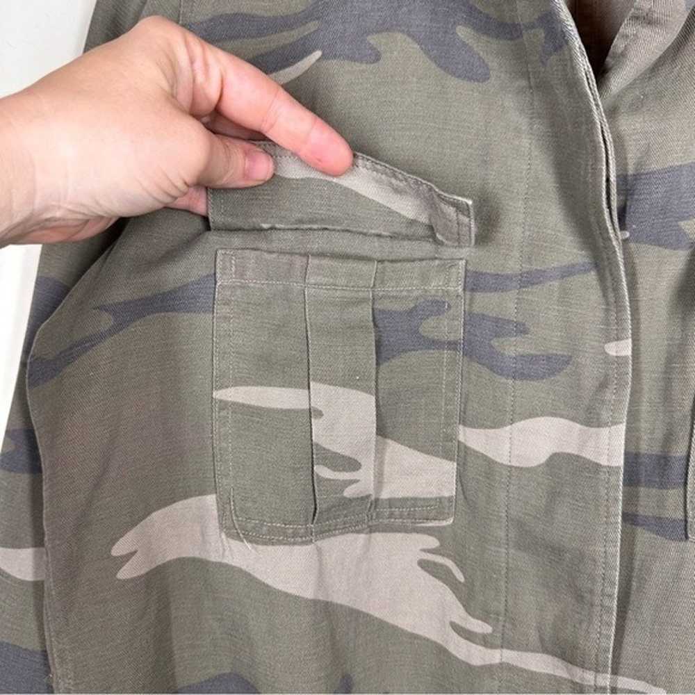 Rails Maverick Boxy Military Jacket in Sage Camo … - image 5