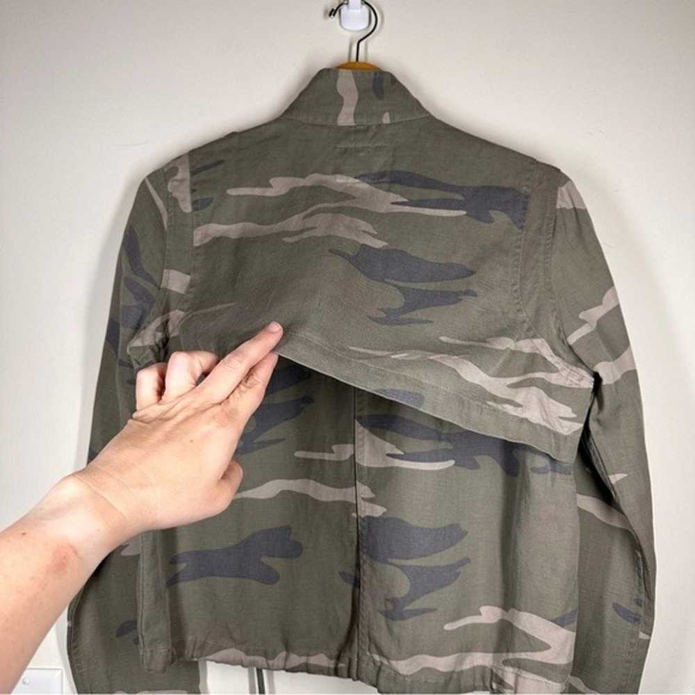 Rails Maverick Boxy Military Jacket in Sage Camo … - image 7