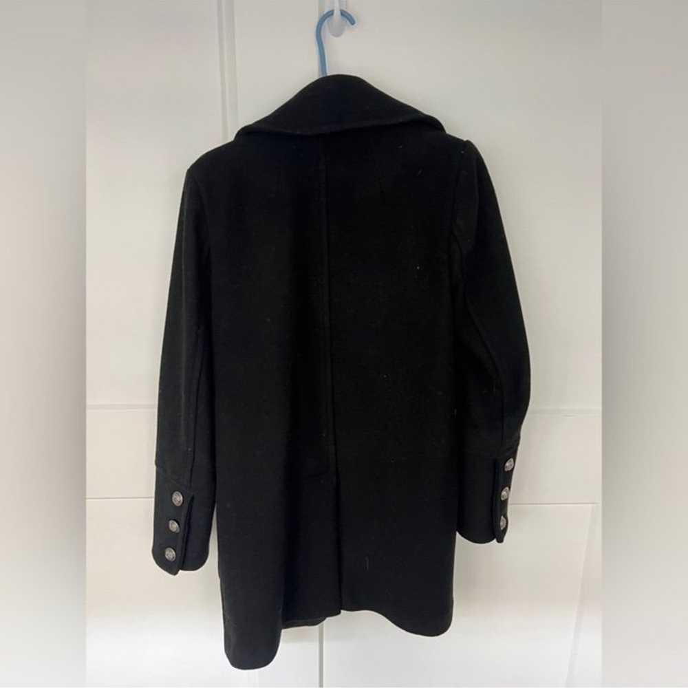 Free People Black Wool Peacoat - image 2