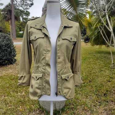 Army Olive Green Miltary Utility Jacket - image 1