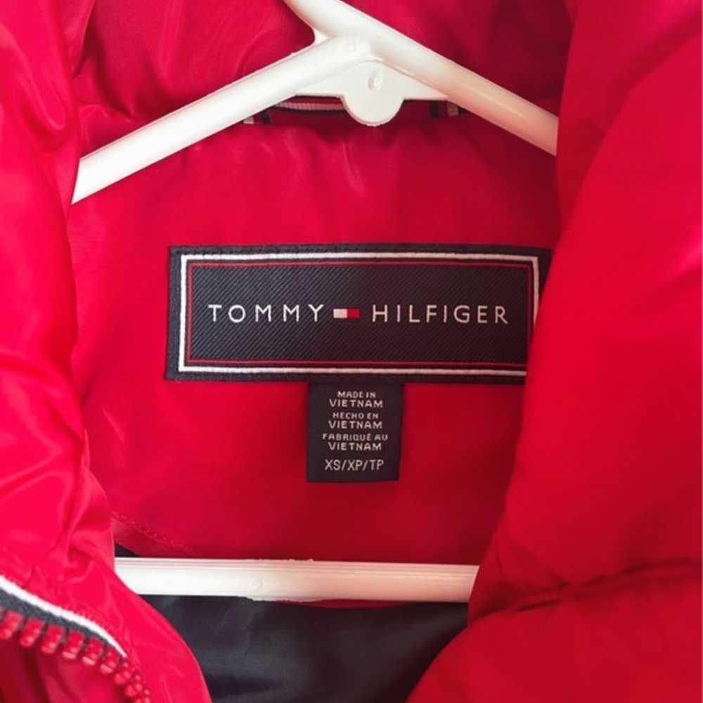 Tommy Hilfiger Red Puffer Vest - image 7