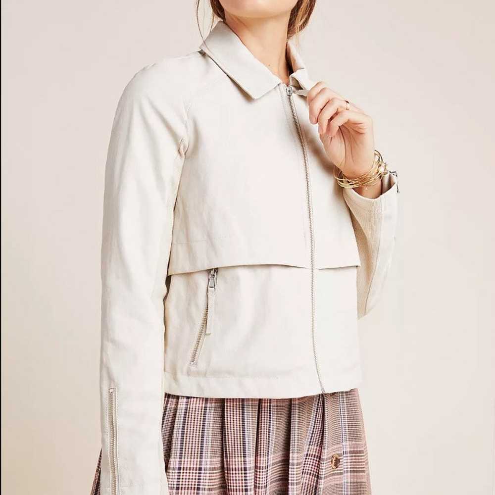 Anthropologie Beige Marcail Anorak Jacket - image 5