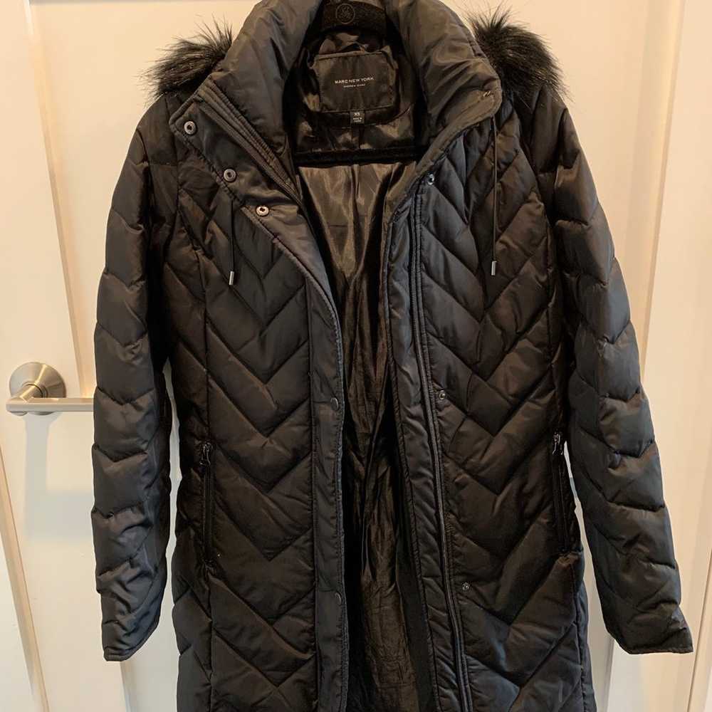 Andrew Marc Quilted Down Jacket size xs - image 1