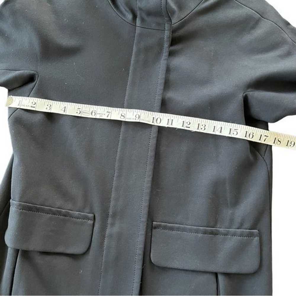 Vince Camuto Black Modern Sleek Peacoat Jacket EU… - image 11