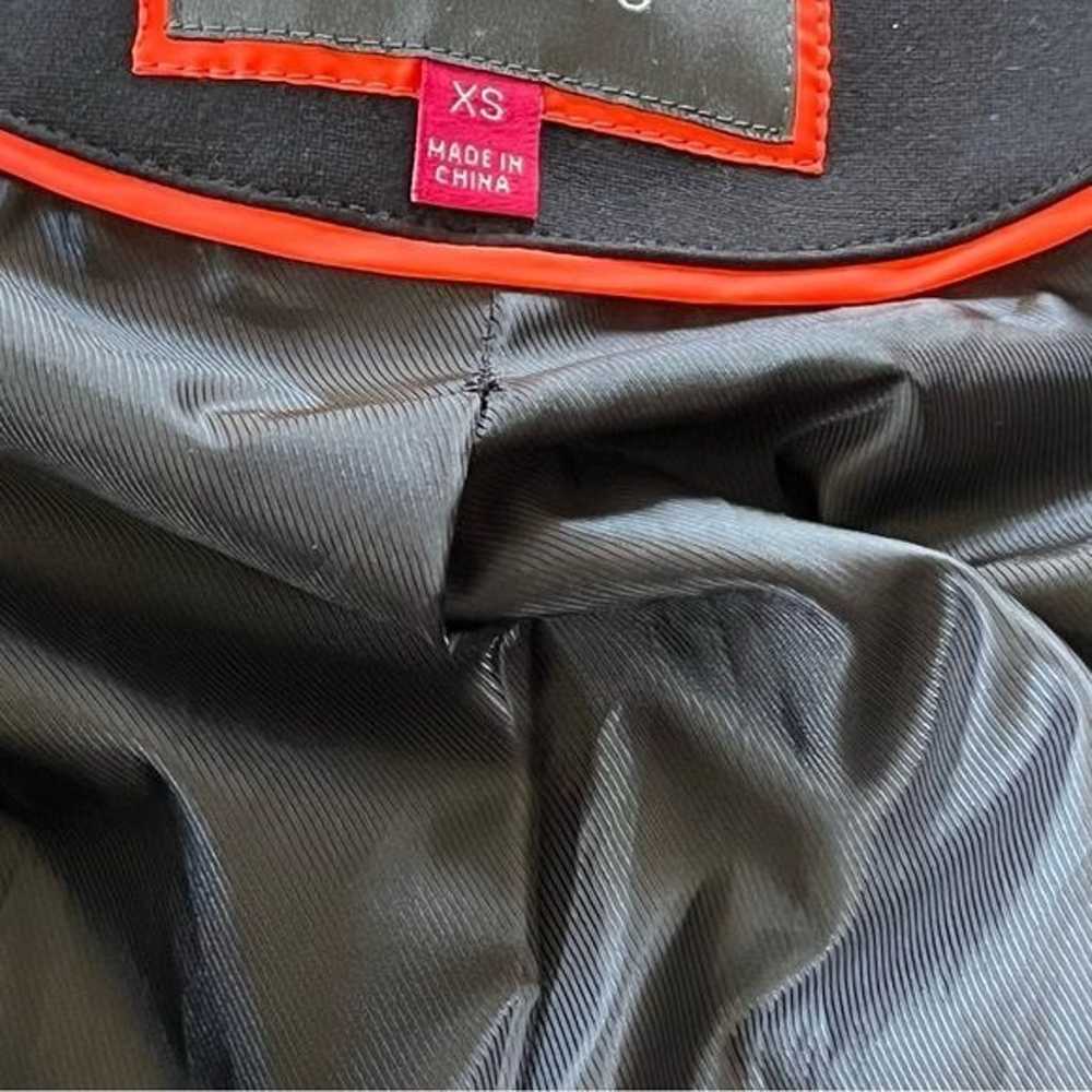 Vince Camuto Black Modern Sleek Peacoat Jacket EU… - image 7