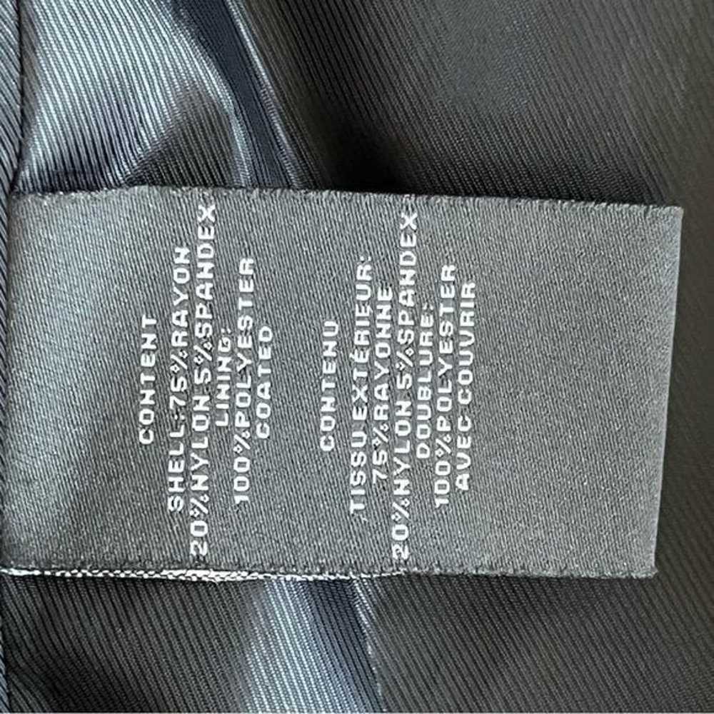 Vince Camuto Black Modern Sleek Peacoat Jacket EU… - image 9