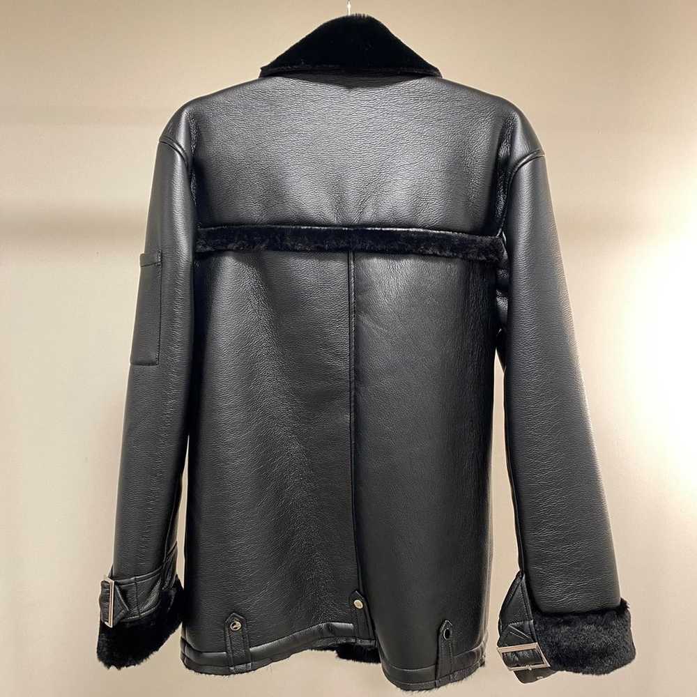 Steele Vegan Leather Jacket - image 2